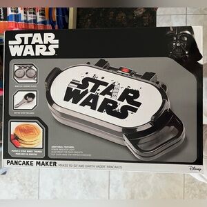 Star Wars LSW-300CN Pancake Maker, White, One Size